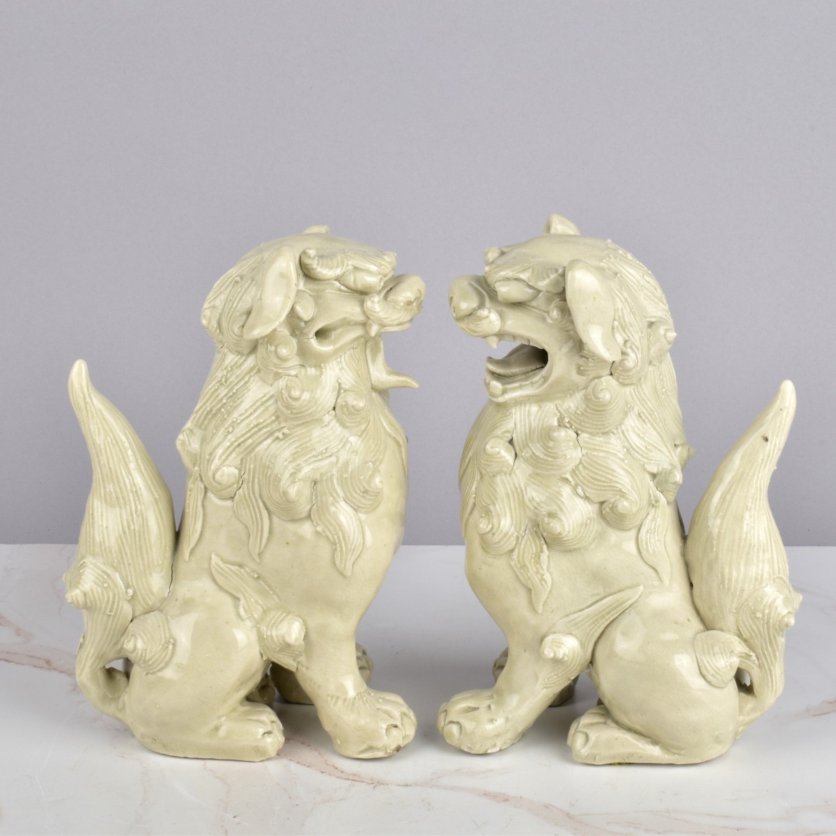 Pair of Chinese Foo Dogs