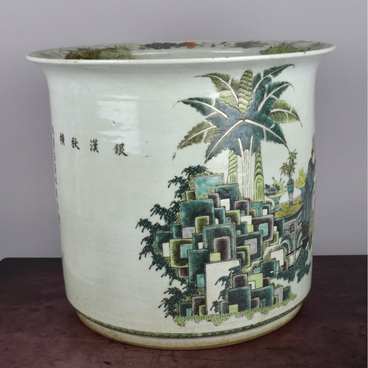 Antique Chinese Porcelain Jardiniere