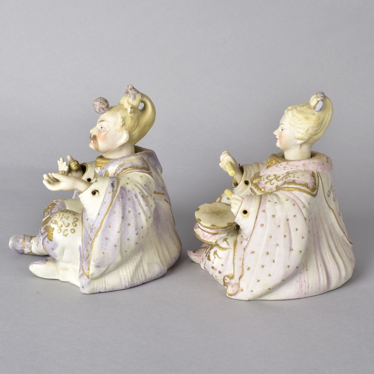 Pr Japanese Porcelain Nodder's
