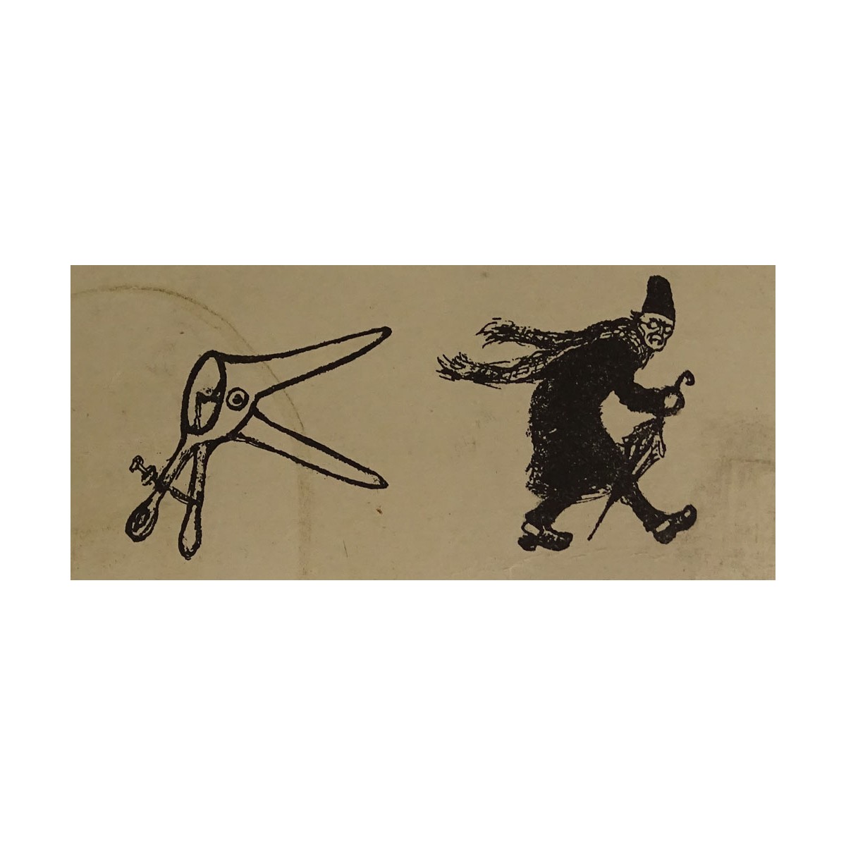Adrien Barrere Fr. (1877-1931) Lithograph