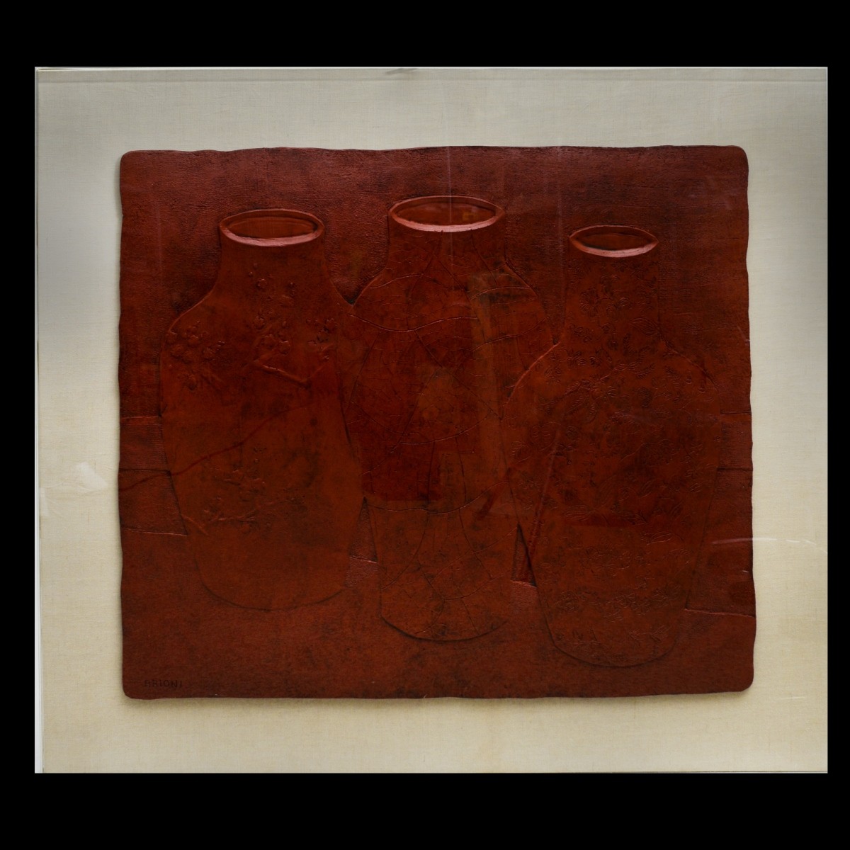 Brioni (20/21st C) Embossed Composition