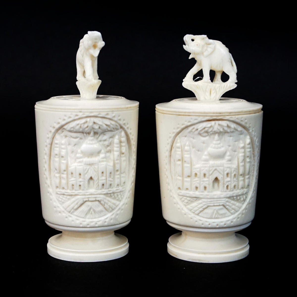 Carved Figurines and Table Items