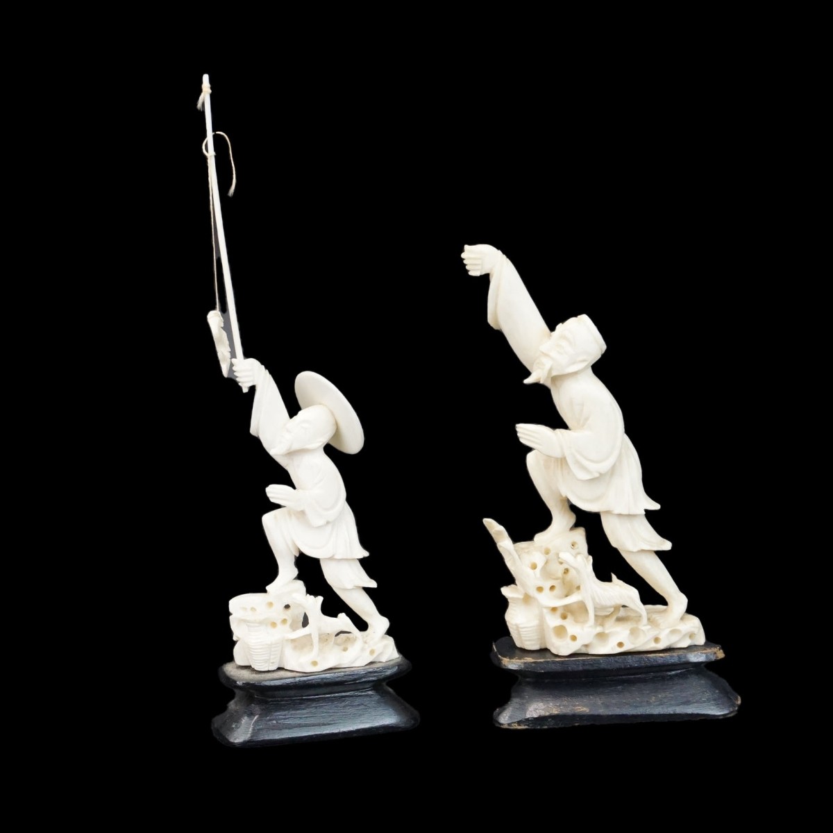 Carved Figurines and Table Items