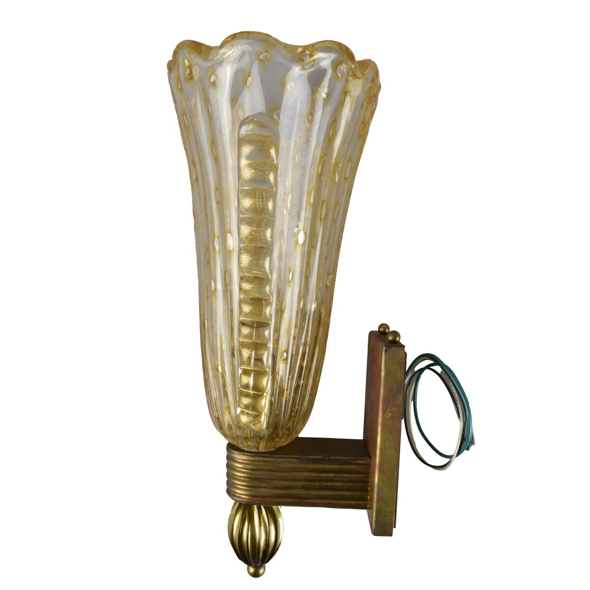 Pair of Italian Murano Sconces