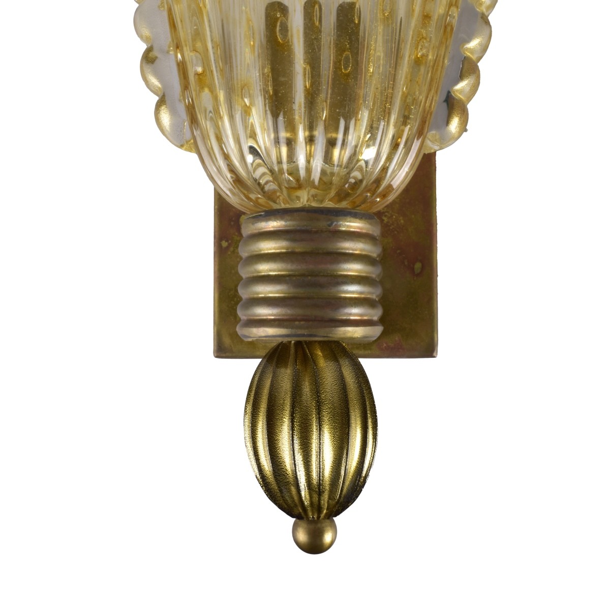 Pair of Italian Murano Sconces
