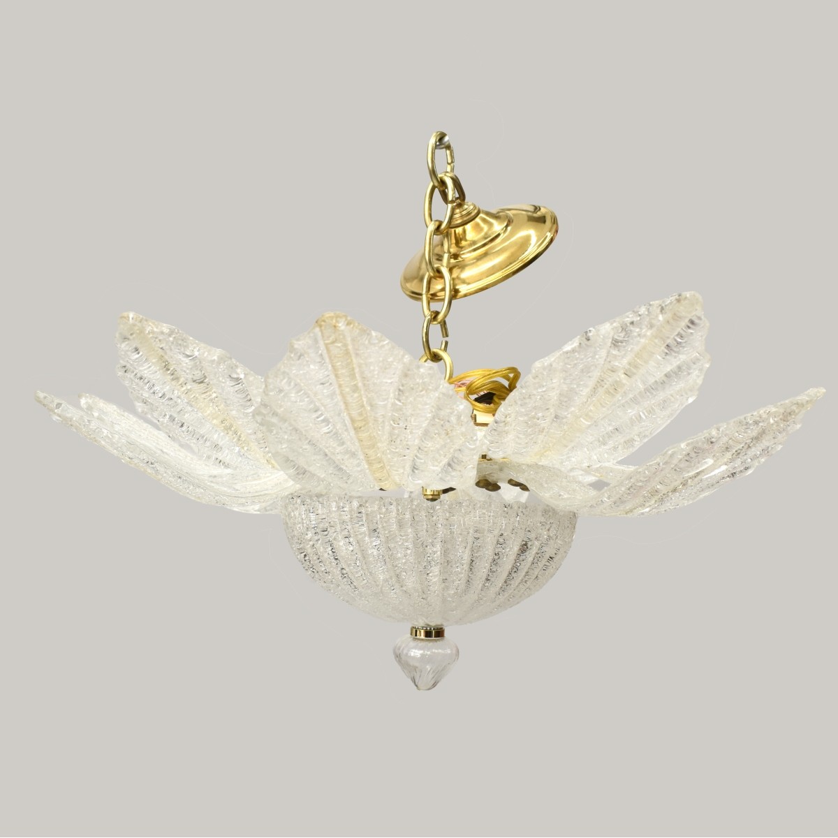 Pair of Italian Murano Chandeliers
