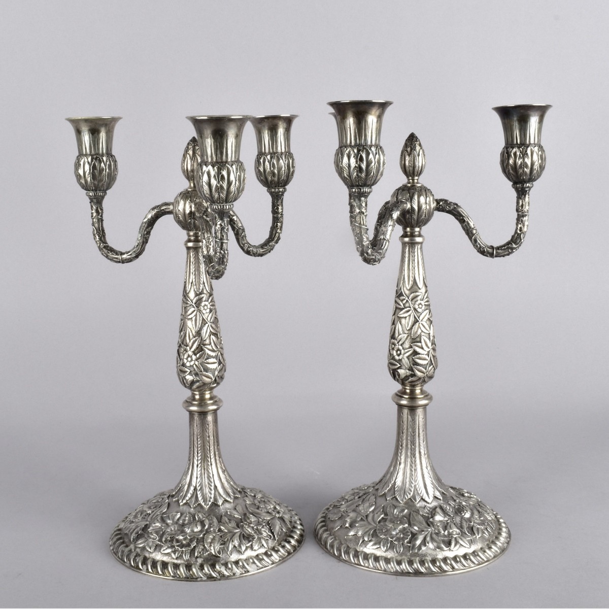 Pair of J.E. Caldwell Candelabra