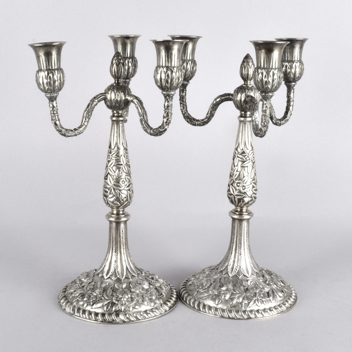 Pair of J.E. Caldwell Candelabra