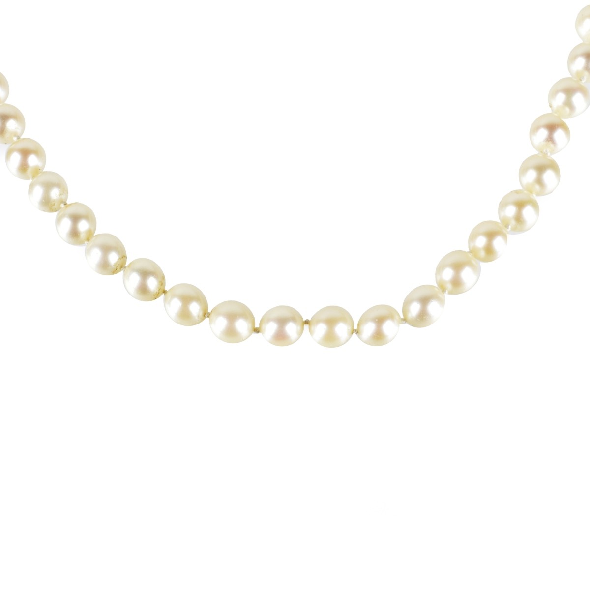Pearl and 14K Necklace