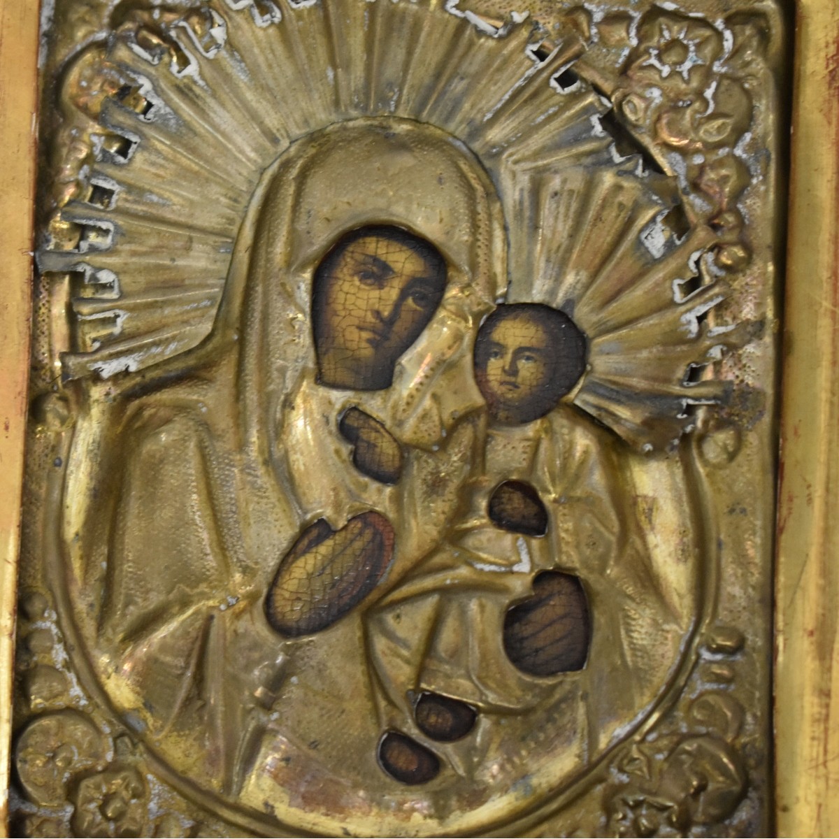 Two (2) Russian Religious Icons