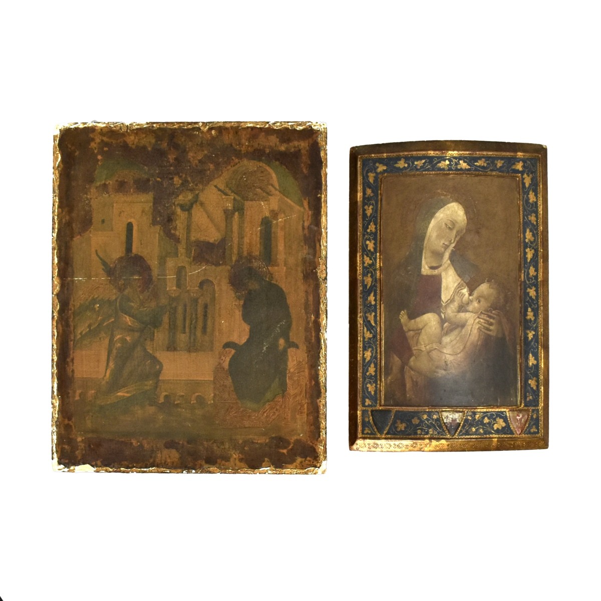 Two (2) Russian Religious Icons