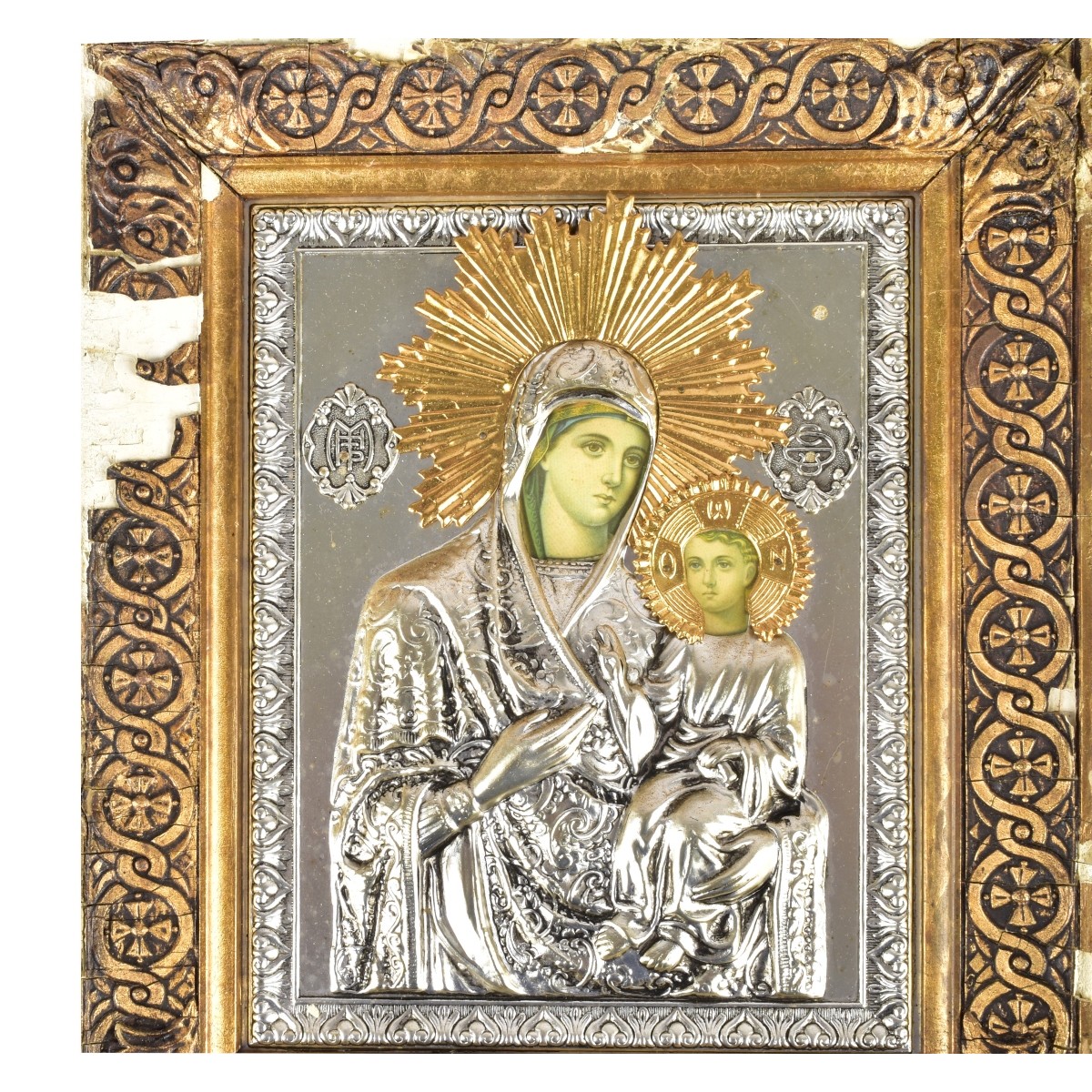 Four (4) Russian Religious Icons