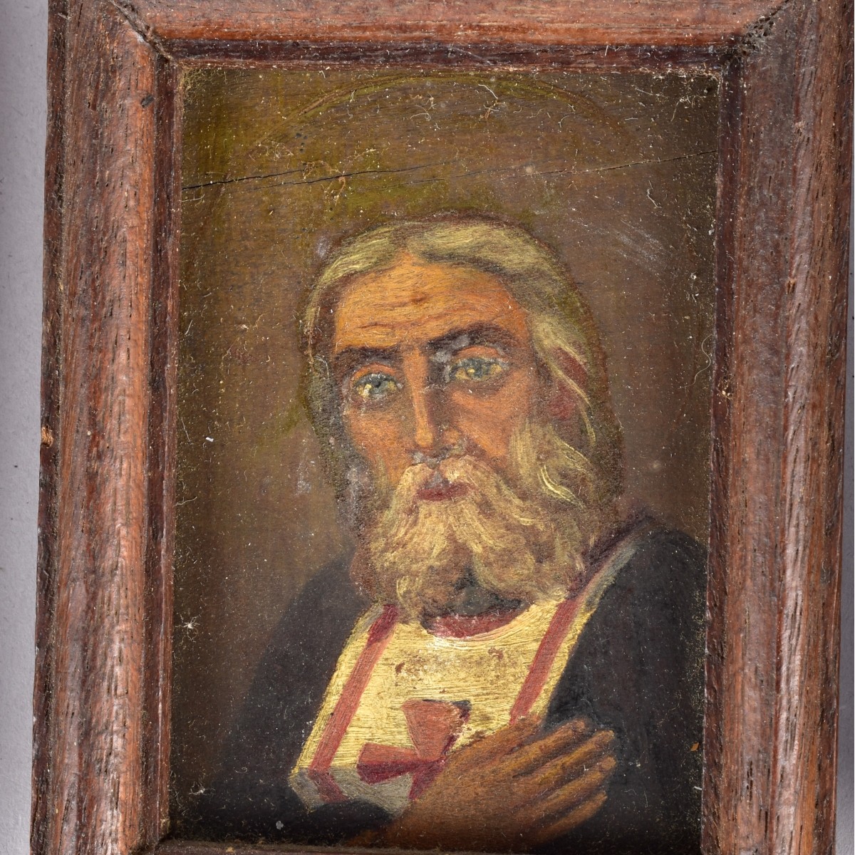 Seven (7) Russian Religious Small Icons
