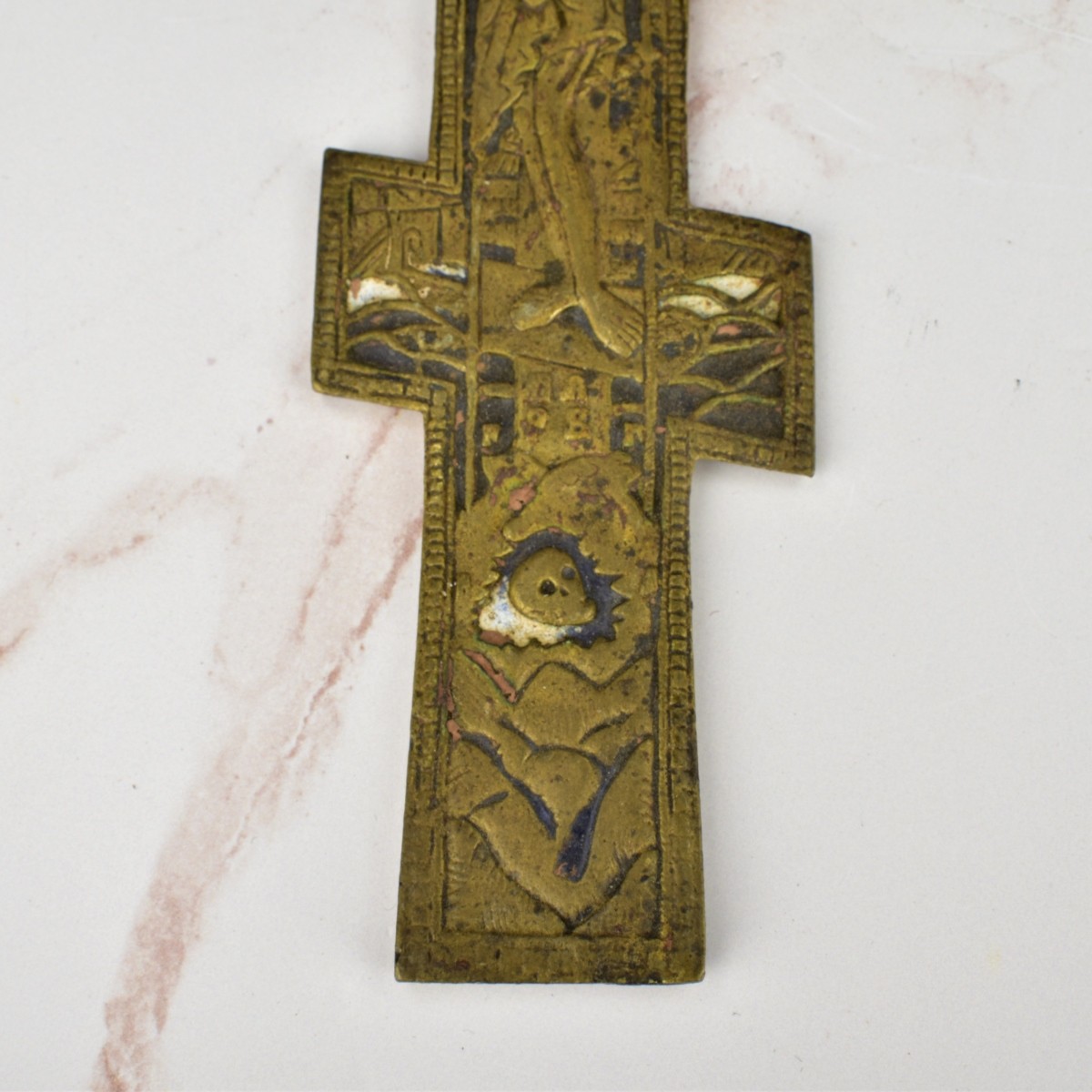 Seven (7) Russian Crucifix Crosses