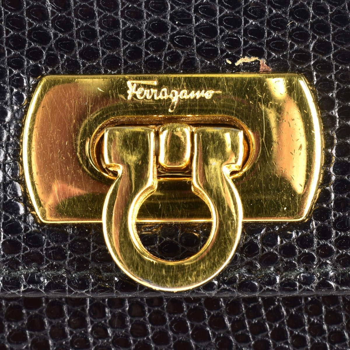 Salvatore Ferragamo Gancini Chain Mini Bag