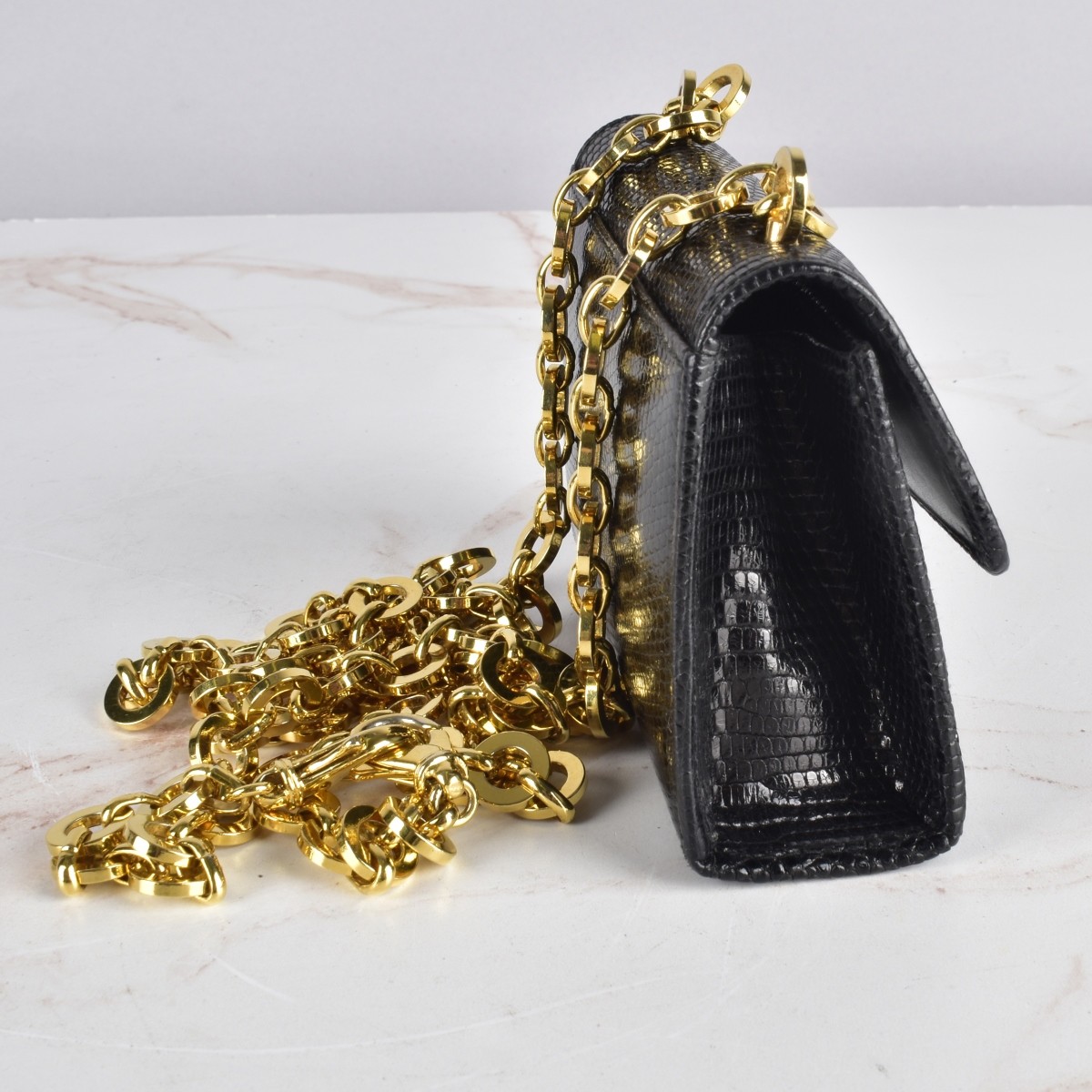 Salvatore Ferragamo Gancini Chain Mini Bag