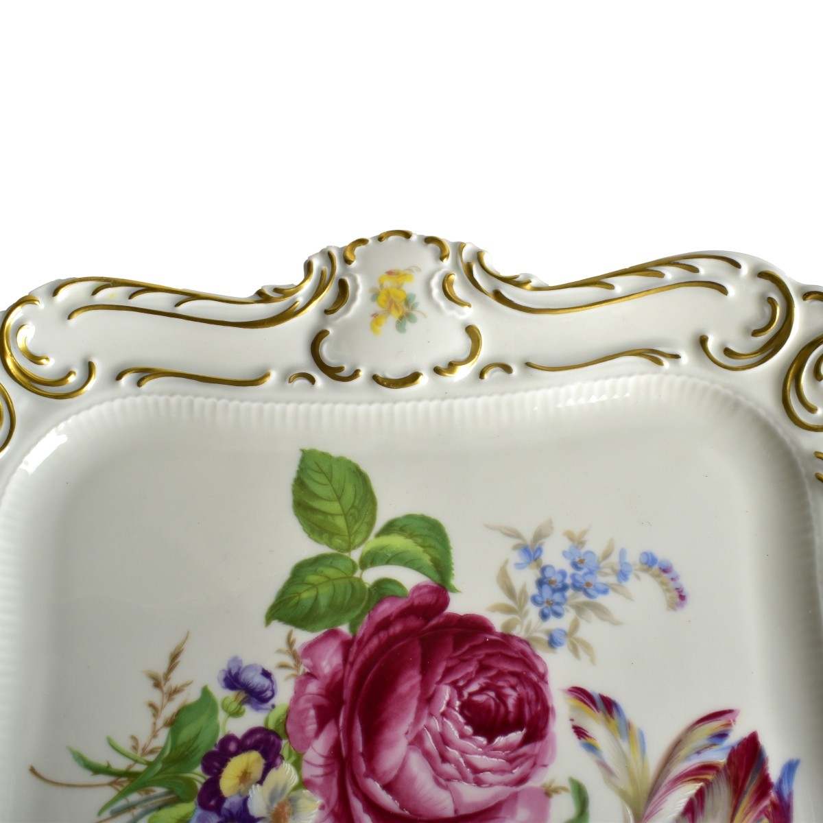 Vintage Lindner Bavarian Porcelain Plates