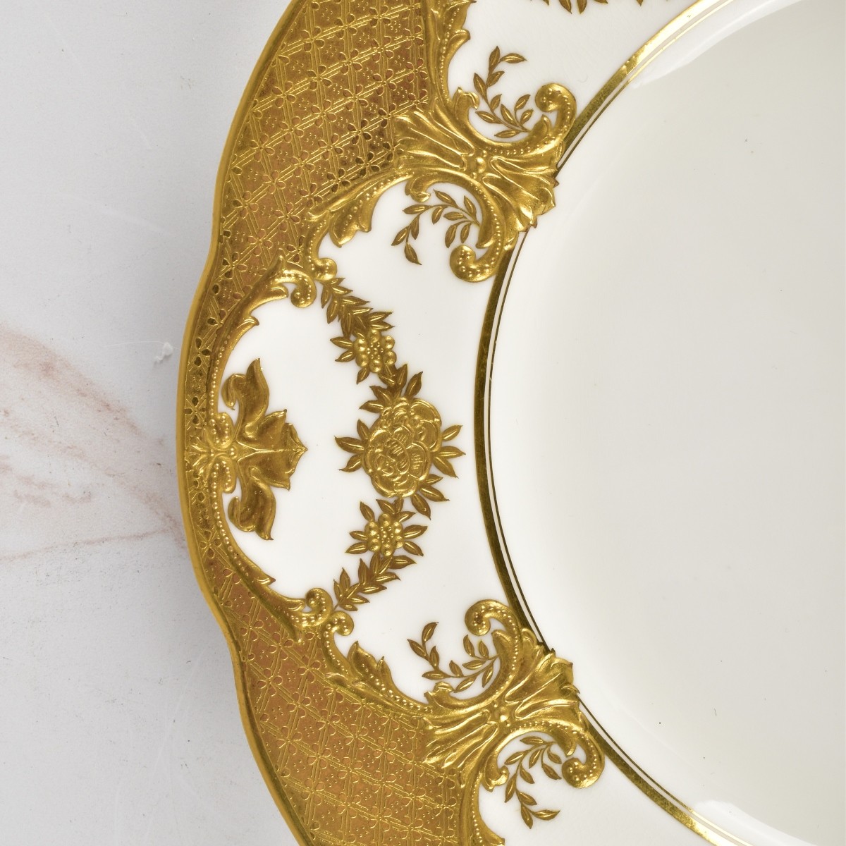 Antique Minton Porcelain Plates
