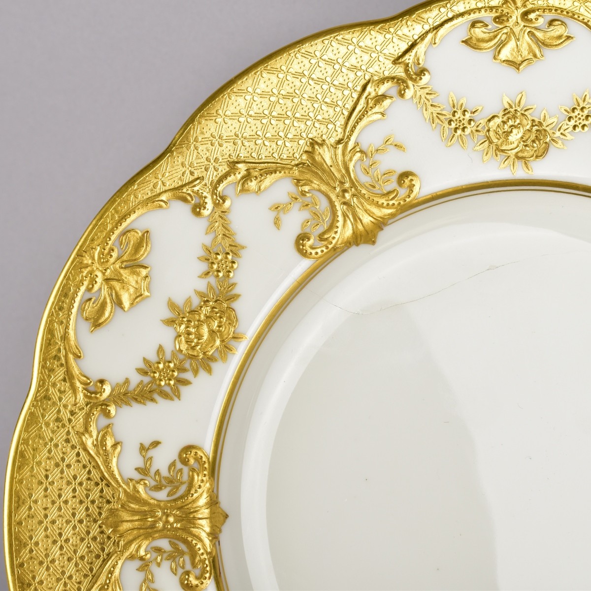 Antique Minton Porcelain Plates