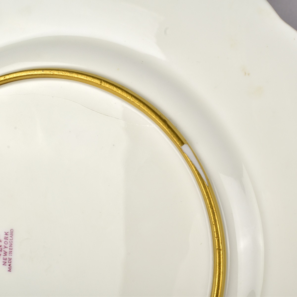 Antique Minton Porcelain Plates