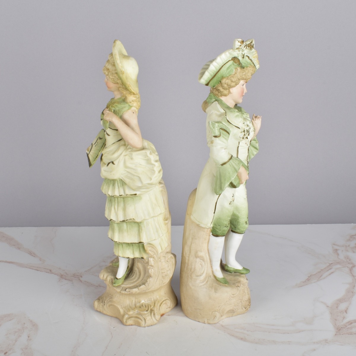 Pair of Dresden Style Figurines