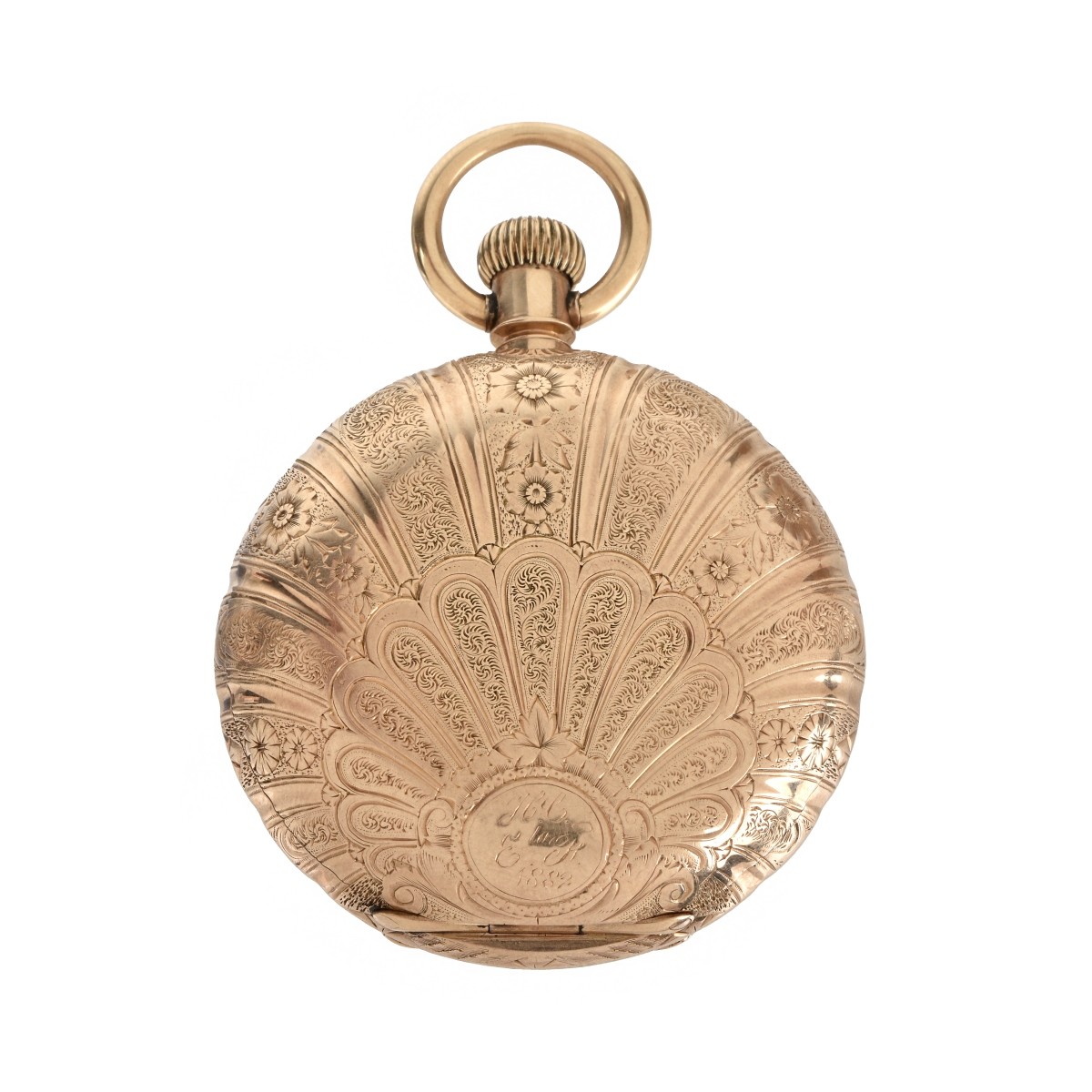 Illinois Watch Co. 14K Pocket Watch