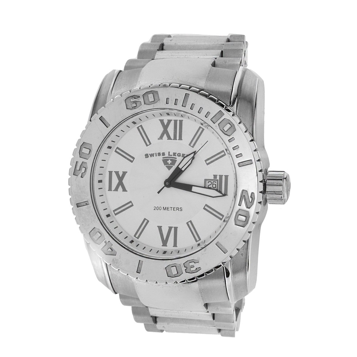 Swiss Legend, Commander Stainless Steel Watch