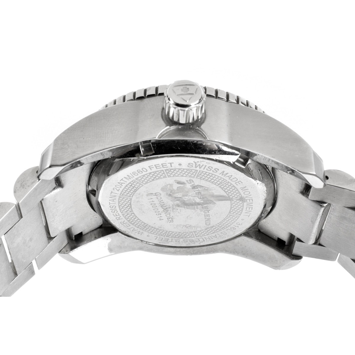 Swiss Legend, Commander Stainless Steel Watch