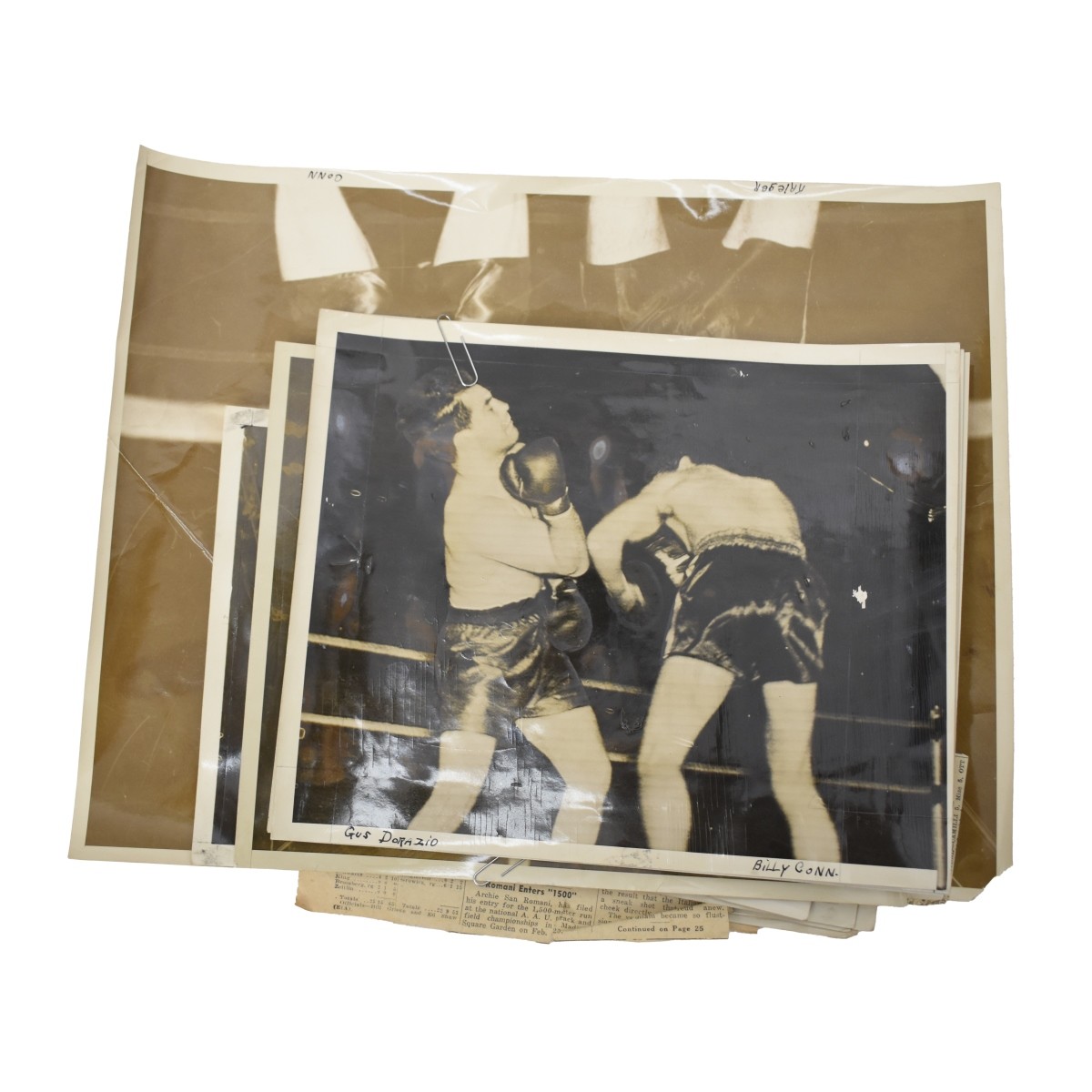 19 Boxing Matches 1939 Press Photos