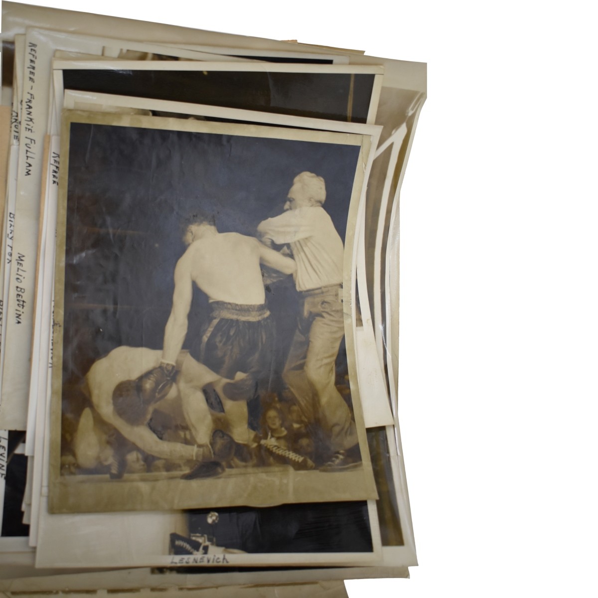 38 Boxing Matches 1947 Press Photos