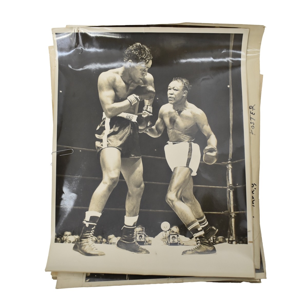 27 Boxing Matches 1949 Press Photos