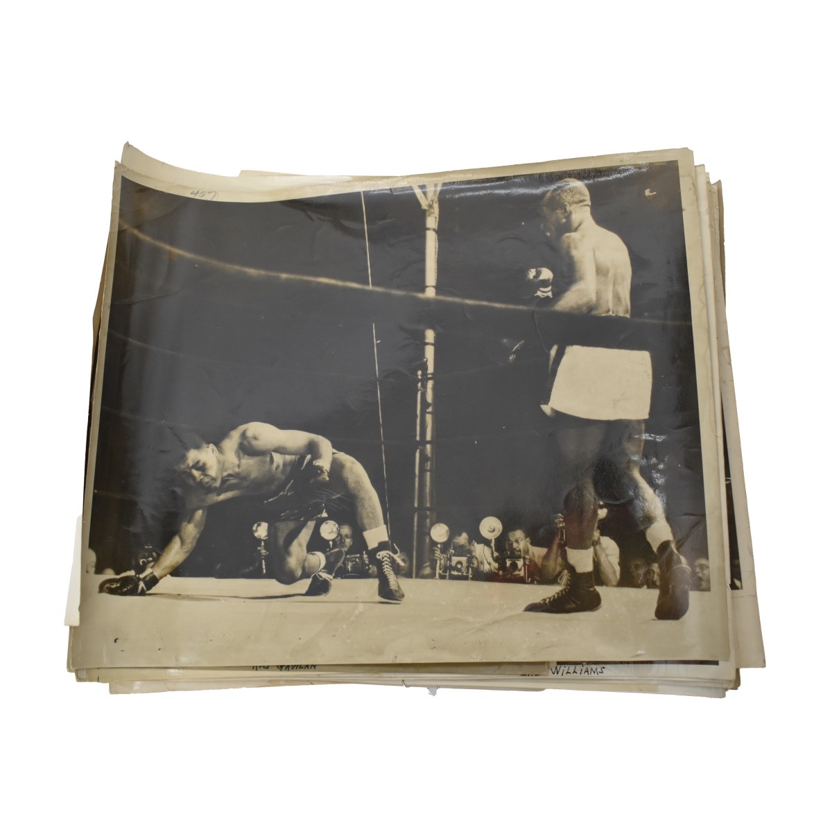 27 Boxing Matches 1949 Press Photos