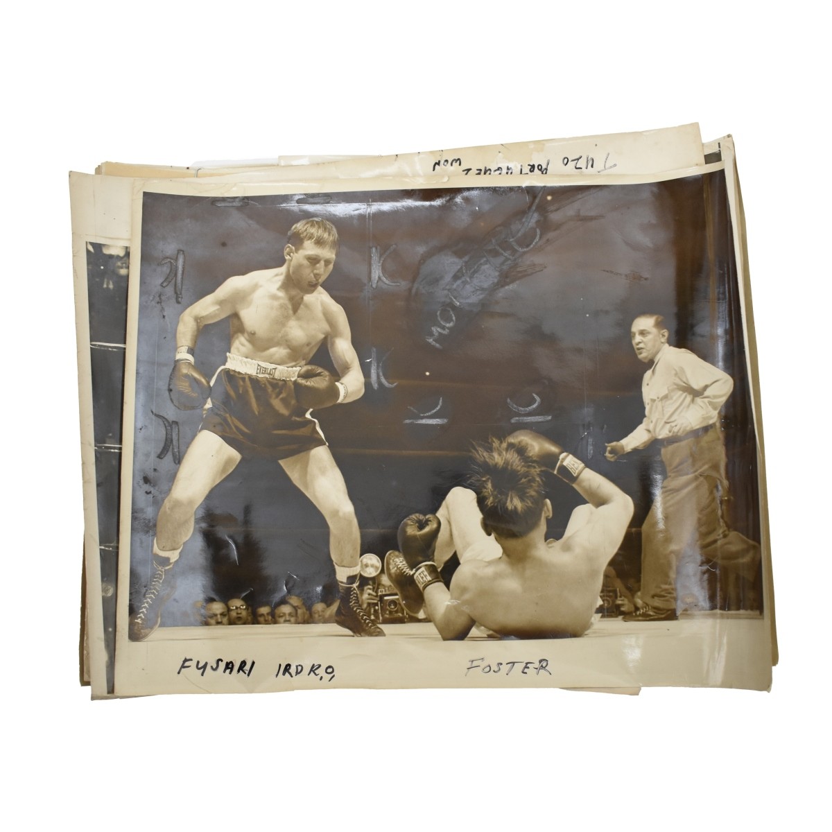 27 Boxing Matches 1949 Press Photos