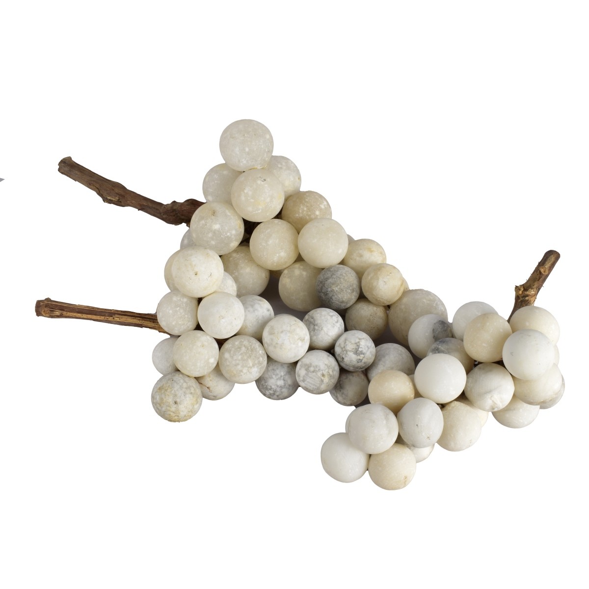 Three Italian Alabaster Grapes