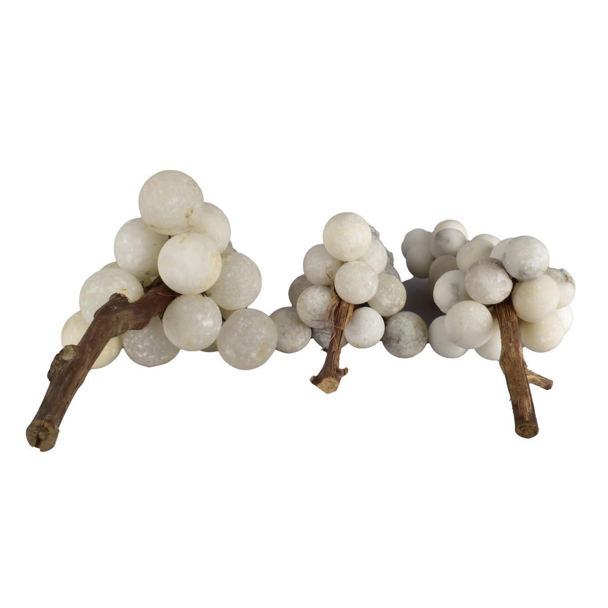 Three Italian Alabaster Grapes