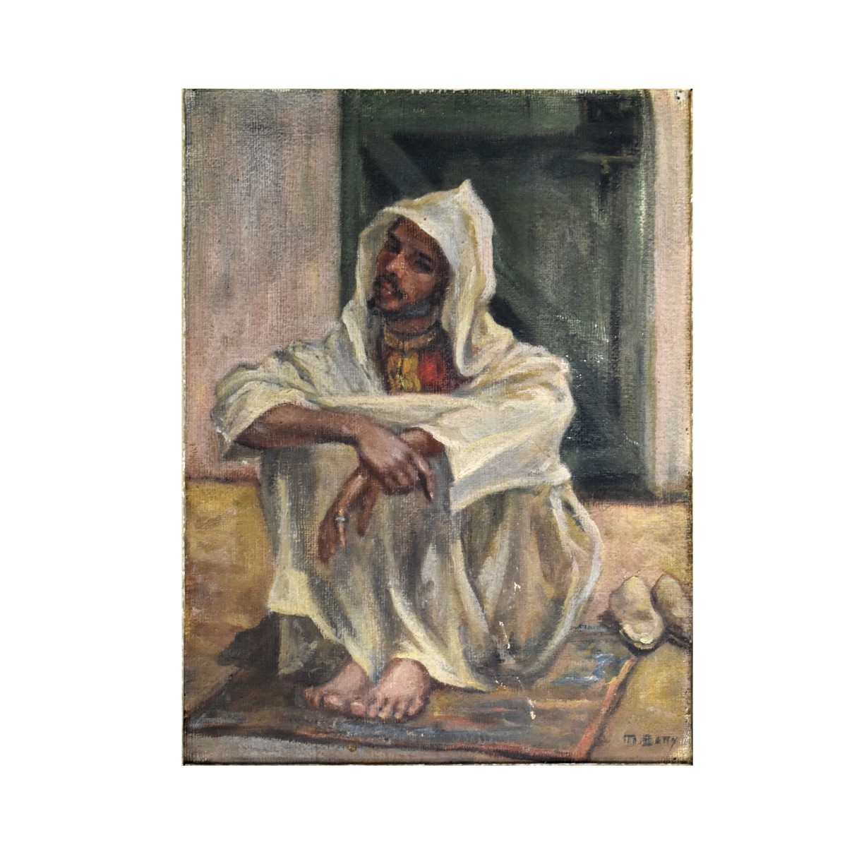 Orientalist Oil on Board