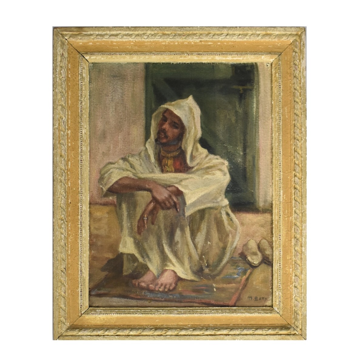 Orientalist Oil on Board