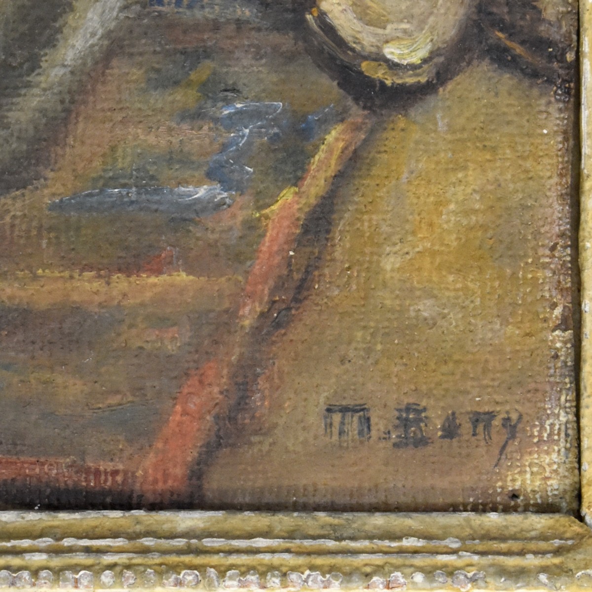 Orientalist Oil on Board
