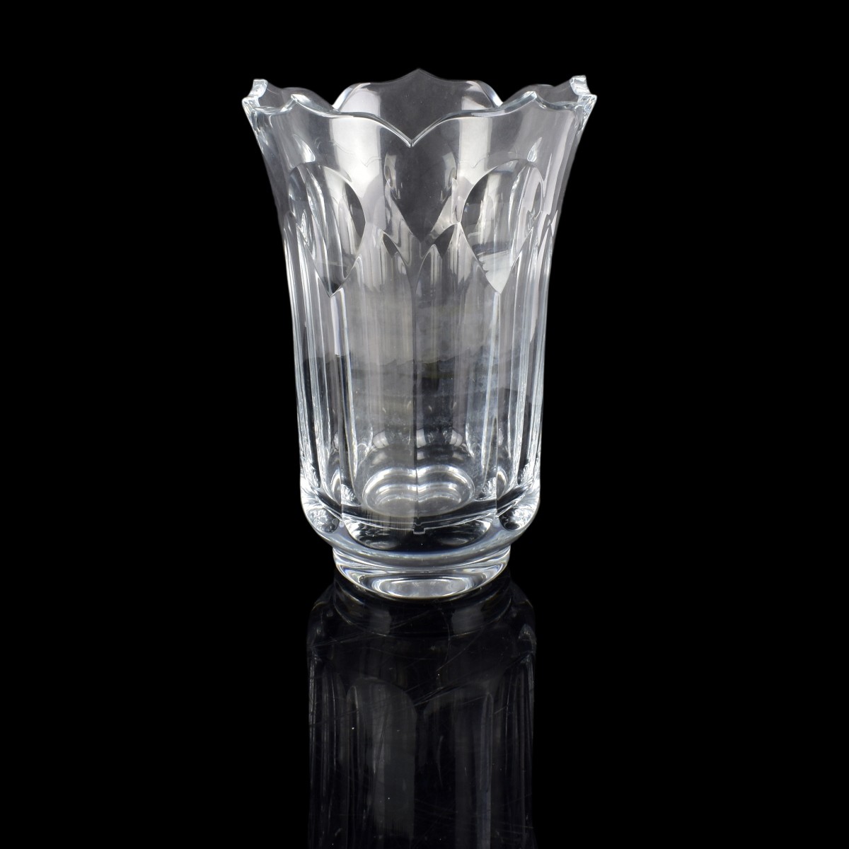 Vintage Cartier Crystal Vase