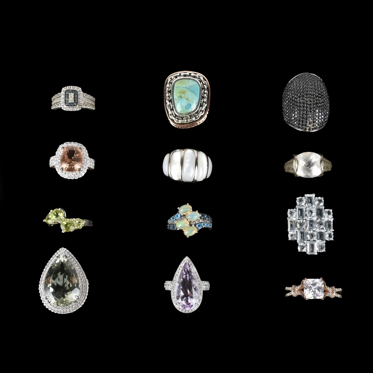 Fashion Jewelry Silver Rings