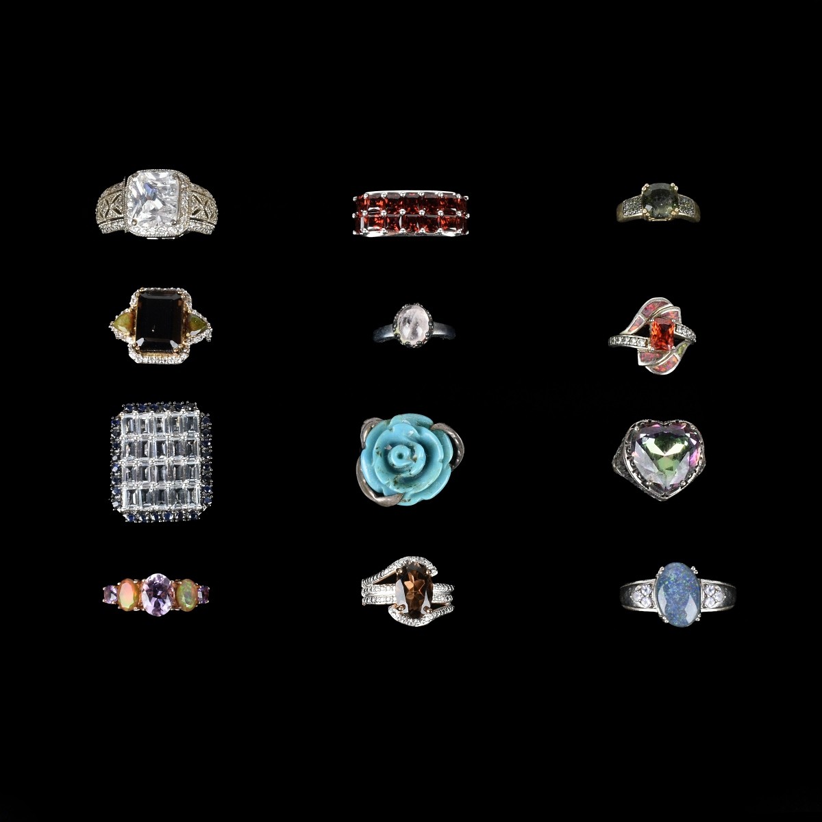 Fashion Jewelry Silver Rings
