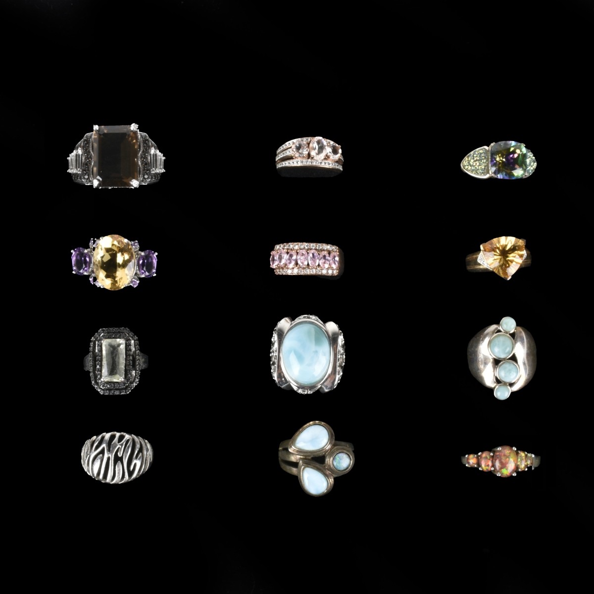 Fashion Jewelry Silver Rings