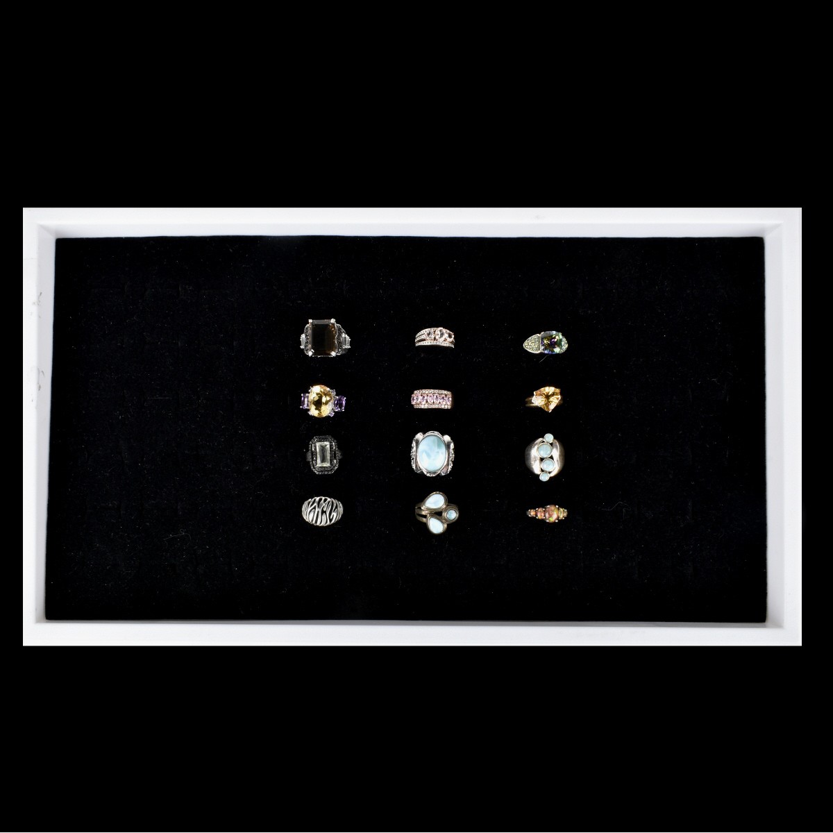 Fashion Jewelry Silver Rings