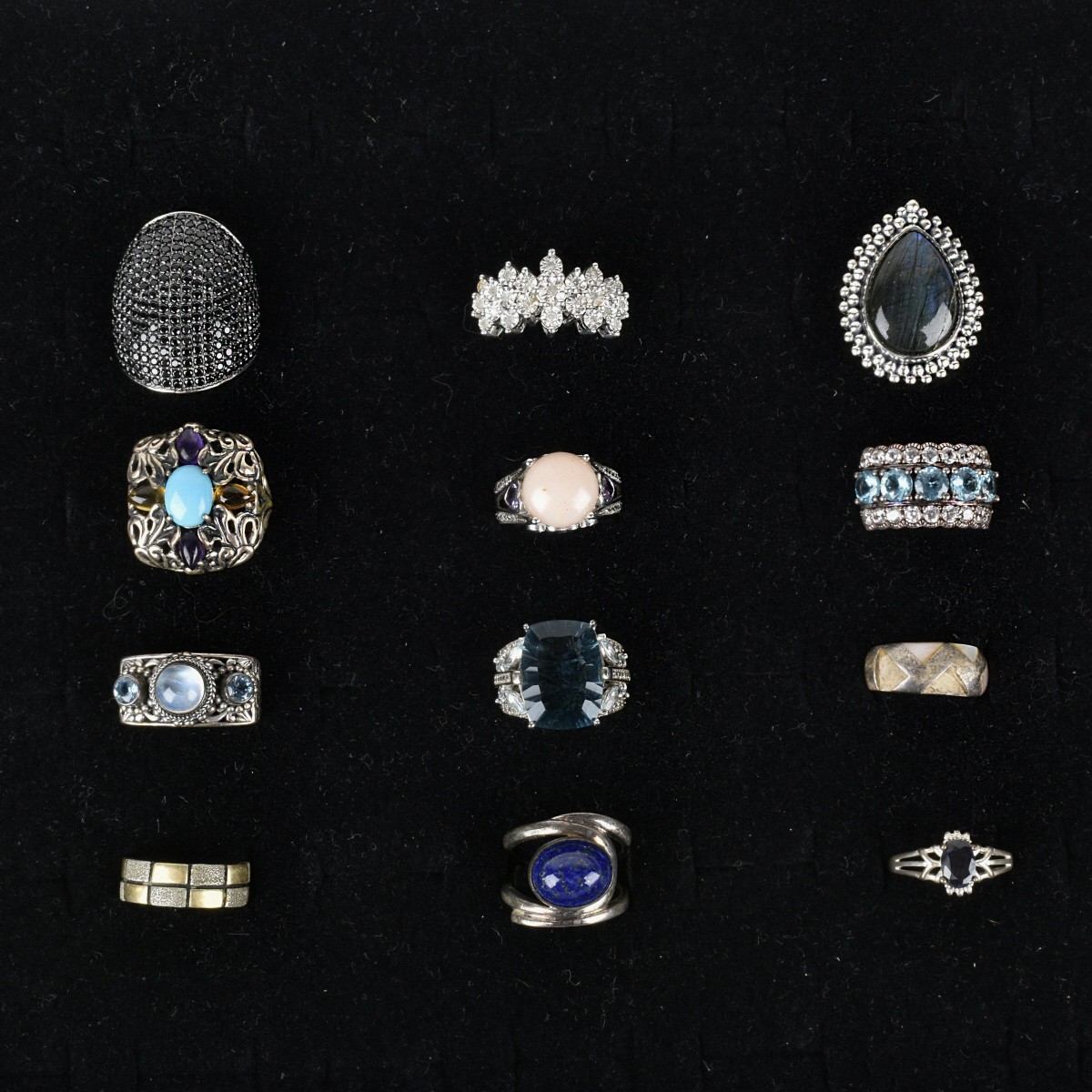 Fashion Jewelry Silver Rings
