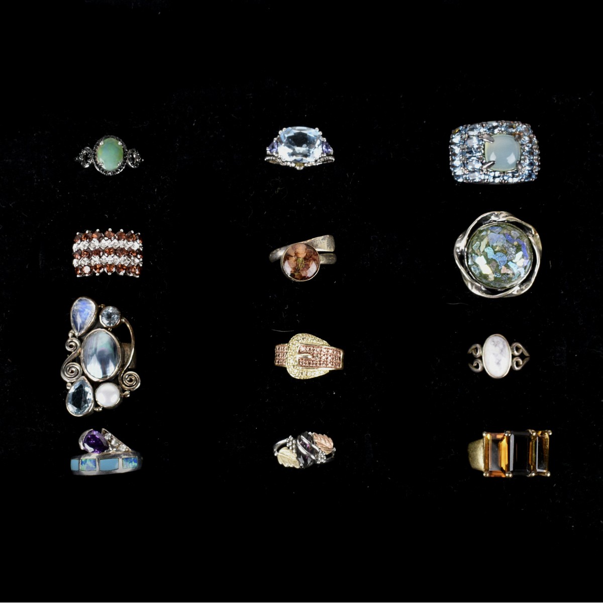 Fashion Jewelry Silver Rings