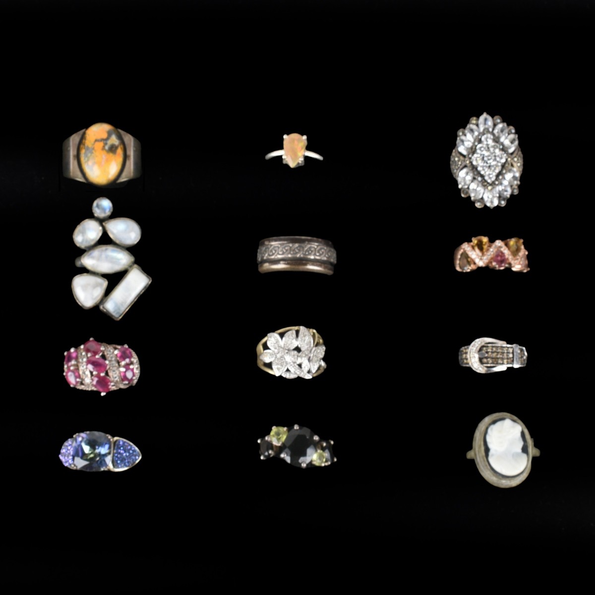Fashion Jewelry Silver Rings