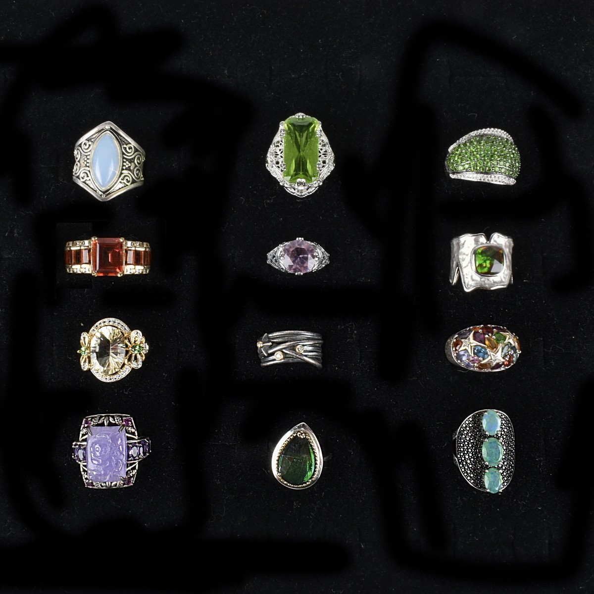 Fashion Jewelry Silver Rings