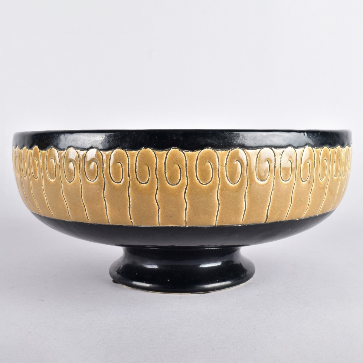 Longwy Primavera Footed Bowl