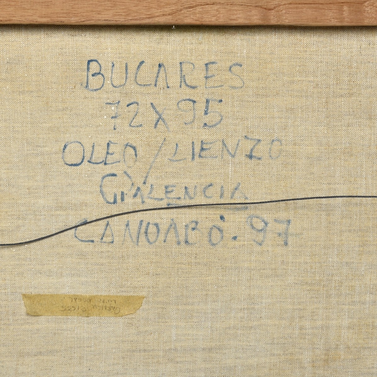 Gregorio Palencia (20th C.) O/C