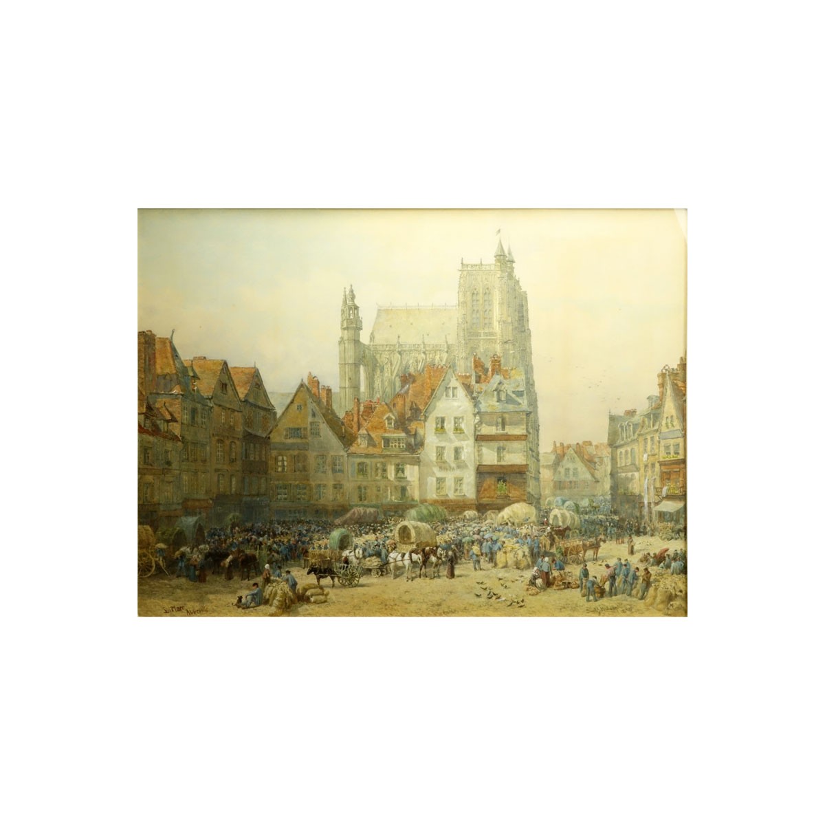 Samuel John Hodson, British (1836-1908) Abbeville